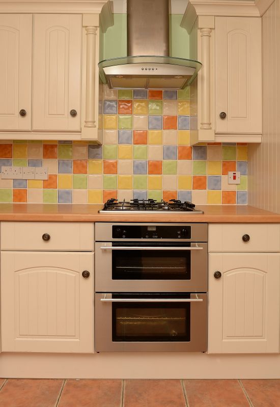 Colorful Tile Backsplash
